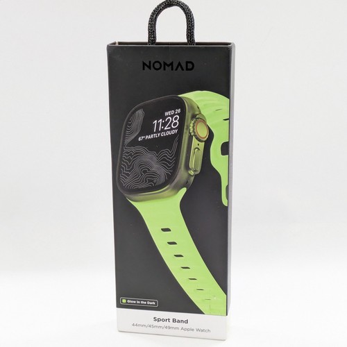 NOMAD Limited Edition Glow 2.0 Sport Band for Apple Watch - 44/45/49mm