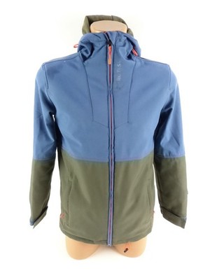 Protest Kinder Jacke grün/blau 164 Übergangsjacke Softshelljacke Hoodie (18174)