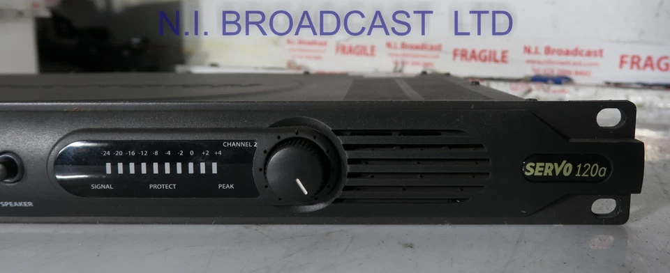 1x Samson servo120ae 120watt 2 channel amplifier - Изображение 3 из 4