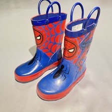Marvel Spider-Man Boots Kids Size 7-8