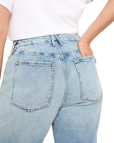 Good American Plus Good Icon Indigo Jean Women's - 第 2/8 張圖片