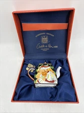 Charlotte di Vita ‘Renoir’ Painted Mini Tea Cup In Box 2001 Numbered Edition Vtg