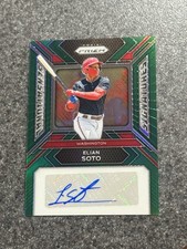 Elian Soto 2024 Prizm Sensational Signatures Green Auto Autograph #SS-ES