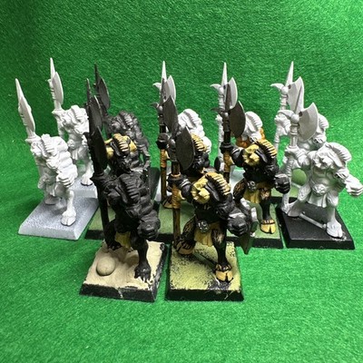 Games Workshop Monopose Beasts Of Chaos Beastmen Bray x12 Lot Warhammer 90er  
