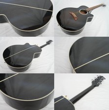 Takamine PT-106 TBL Acoustic Electric Guitar Black MIJ Vintage EQ