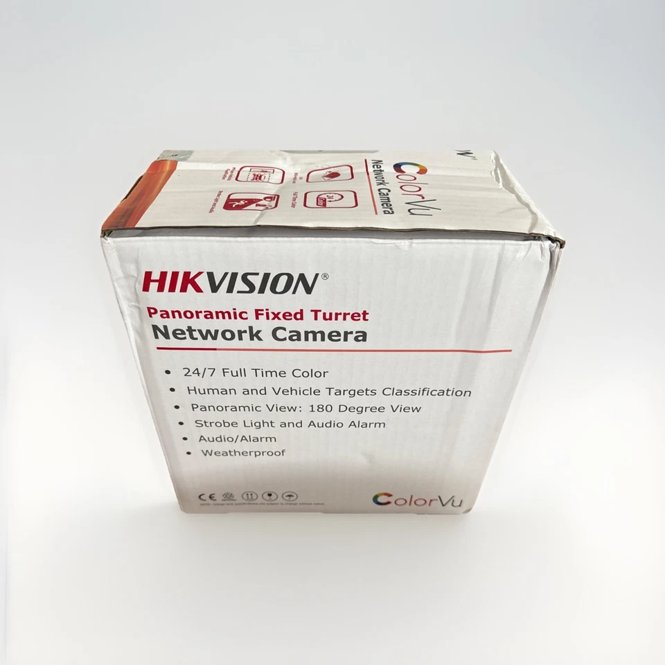 Hikvision DS-2CD2387G2P-LSU/SL 8MP Panoramic ColorVu Poe IP Camera 4mm - Image 2 of 4