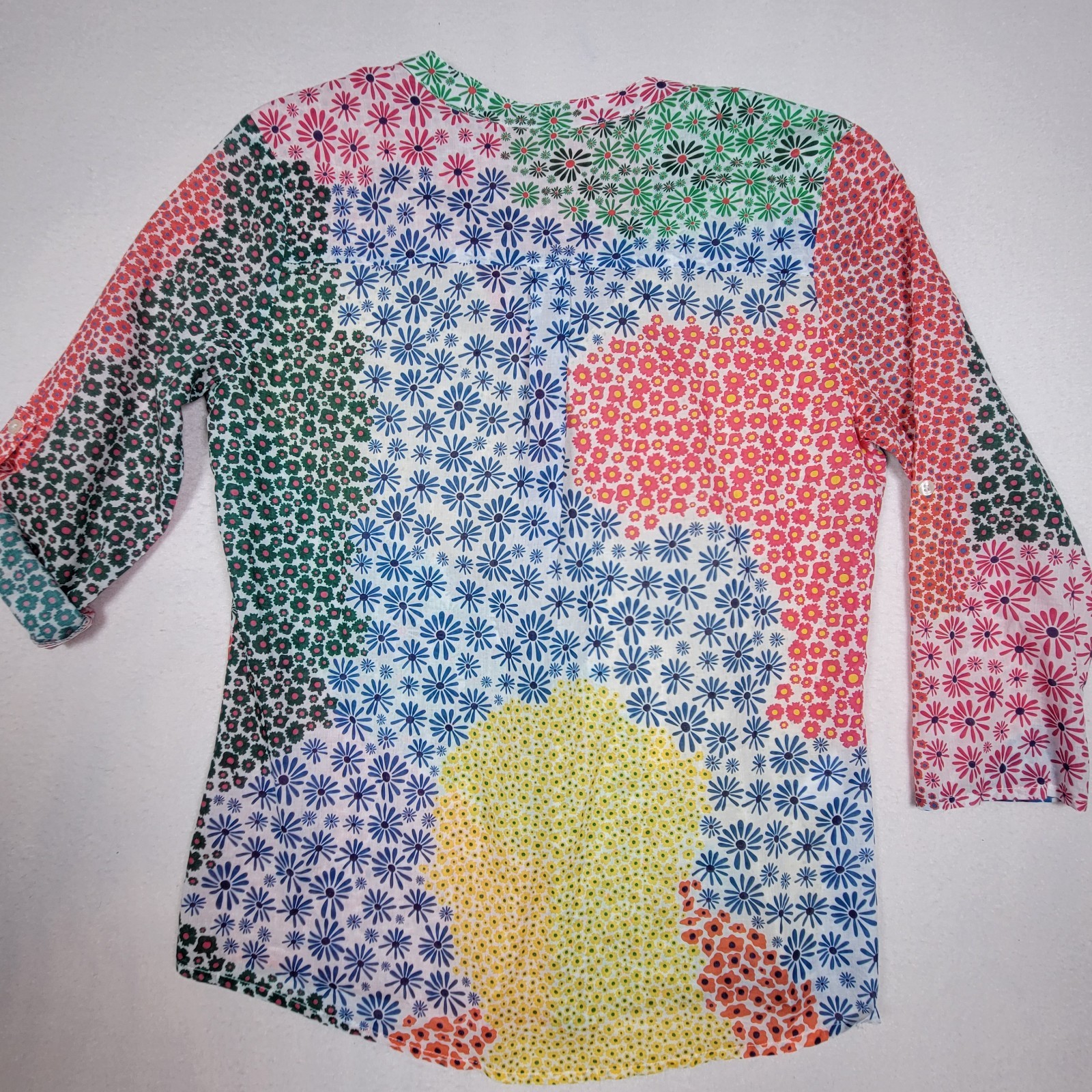 VILAGALLO Women's  Button Multicolor Lightweight … - image 6