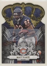 2010 Panini Crown Royale Gold Signatures /5 Matt Forte #18 Auto