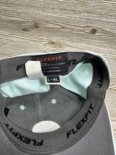 Travis Mathew Here For A Good Time Light Blue Hat Flexfit Hat Cap L/XL - Picture 7 of 7