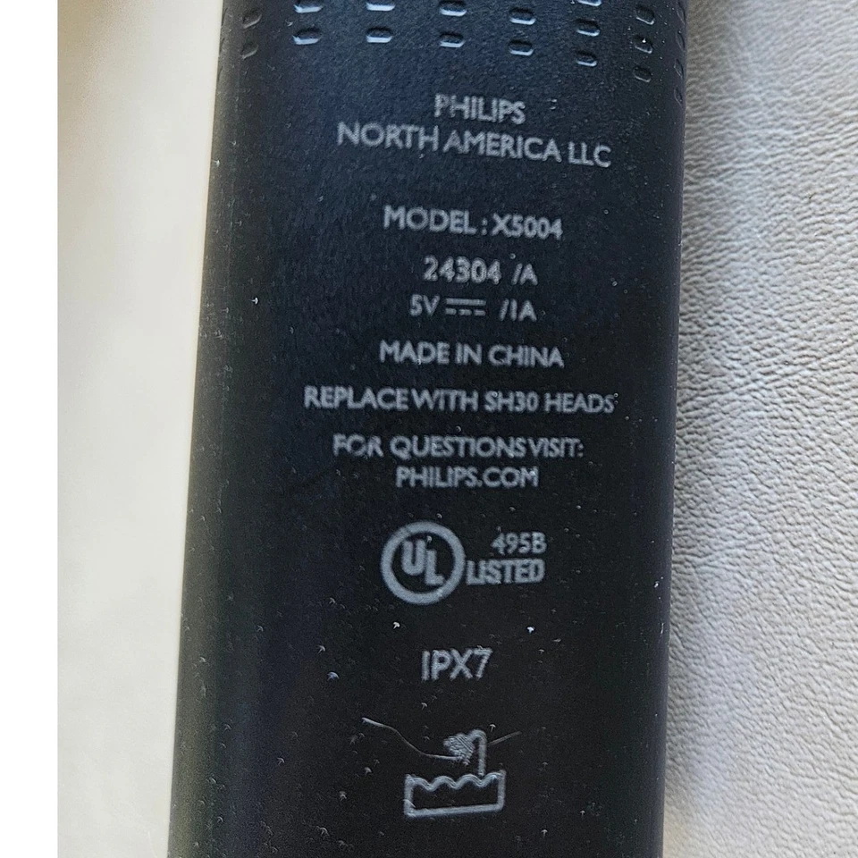 Philips Norelco бритва 5000 X серии электрическая бритва 5000 X модель X5004 черный - Изображение 3 из 3
