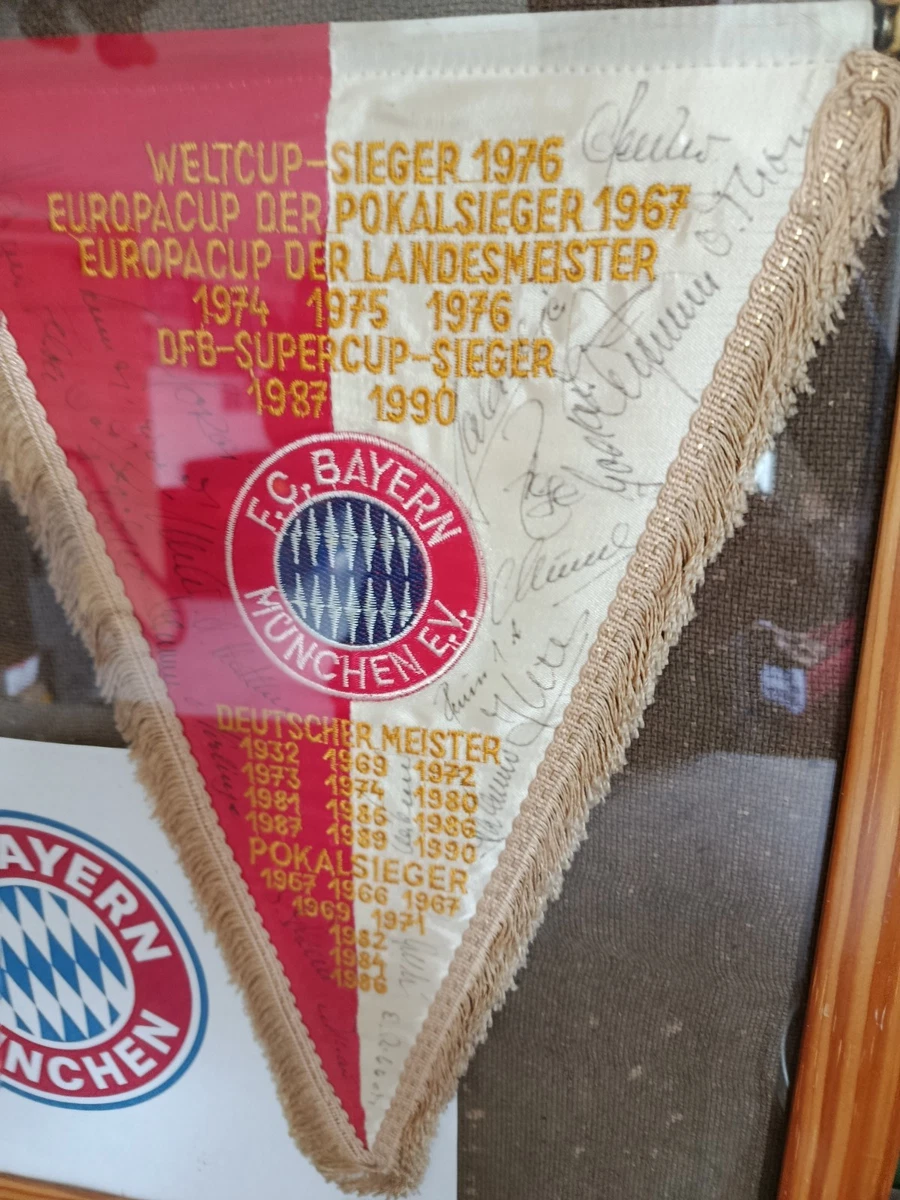 Fanion Vintage Bayern Munich – 1986 – Banderole Club Allemand
