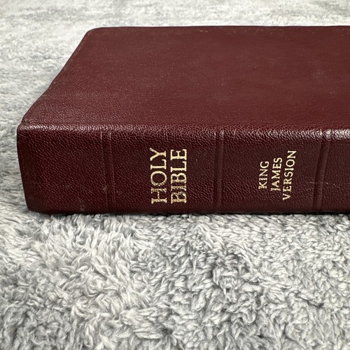 Holy Bible KJV Large Print Red Letter Jimmy Swaggart Reference Edition Leather - Imagen 2 de 22