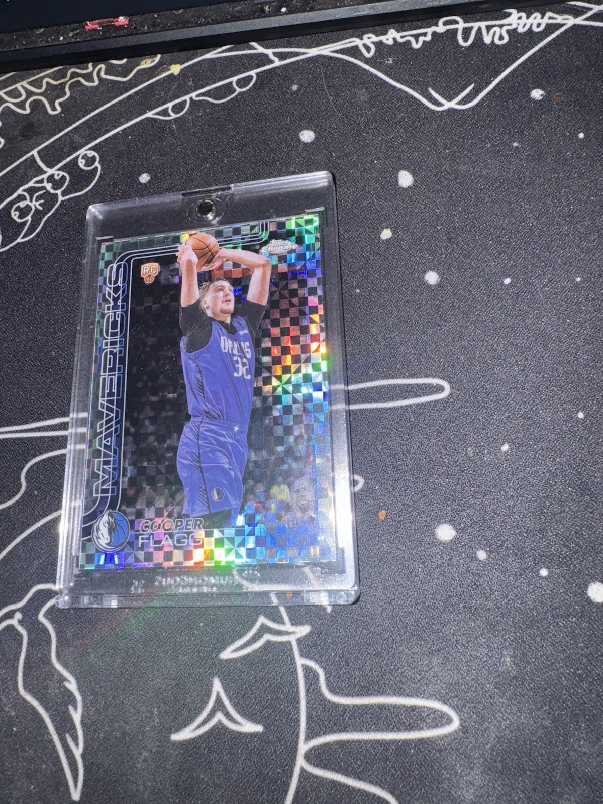 Cooper Flagg 2025 Topps Chrome #251 X-Fractor Price Guide - Sports 
