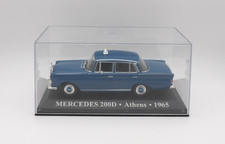 ALTAYA MERCEDES 200D TAXI ATHENS 1965 BLUE MINT BOXED 1:43