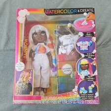 Rainbow High Watercolor & Create Fashion DIY Doll with Washable Watercolors +