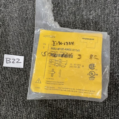 NEW TURCK NI8U-M12E-AN6X-H1141 INDUCTIVE SENSOR 1644151 NI8UM12EAN6XH1141