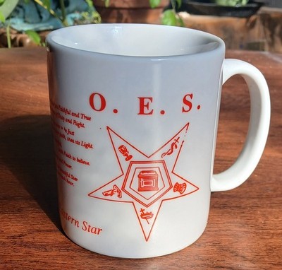 O.E.S. Order Of The Eastern Star Mug