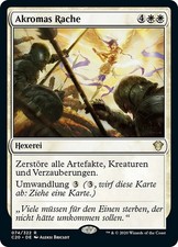 Magic/MTG Akromas Rache C20-74 Rare Deutsch N...