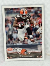 2012 Topps Trent Richardson rookie card (#160). rookie card picture
