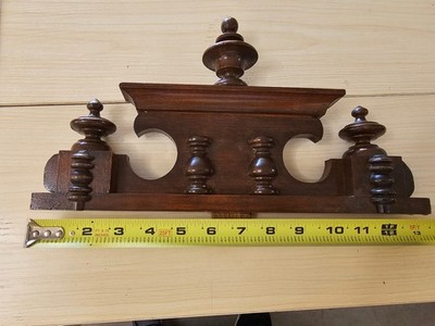Antique Gustav Becker Wall Clock Crown-Topper