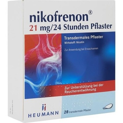 NIKOFRENON 21 mg/24 Stunden Pflaster transdermal 28 St. PZN 15993283