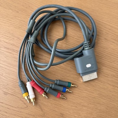 HDTV Component Composite Audio Video AV Cable Cord for Microsoft Xbox 360
