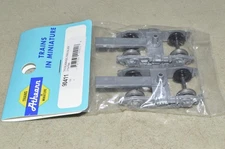 HO scale plastic passenger car TRUCKS Athearn 90411 streamlined w/ talgo coupler