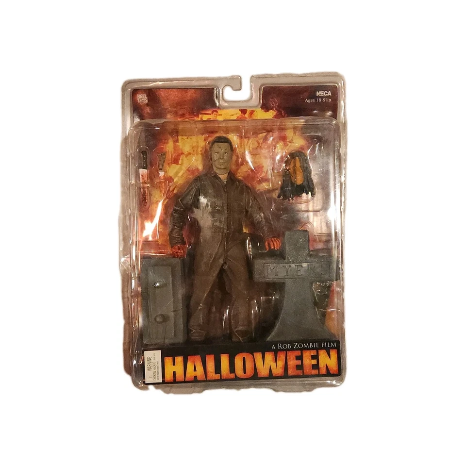 Figura de acción NECA Rob Zombie's Halloween: Michael Myers y Myers parlantes de 18 pulgadas Foto 2 de 4