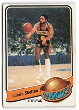 1979-80 Topps #83 Lonnie Shelton Seattle SuperSonics