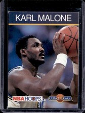 1990-91 Hoops Collect-A-Books Karl Malone #5 Jazz