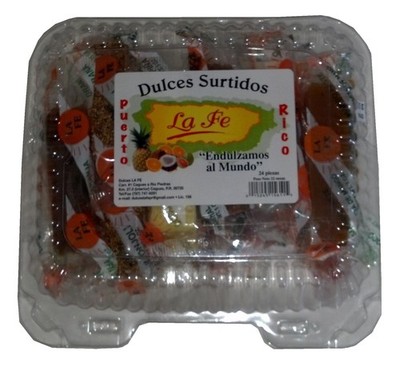 Assortment Sweets of Puerto Rico (Surtido De Dulces 1 Ounce (Pack 24)
