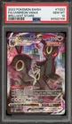 Pokemon Umbreon VMAX Brilliant Stars Trainer Gallery Full Art #TG23 PSA 10