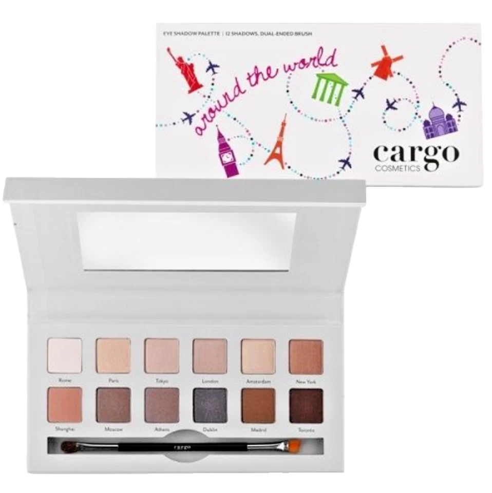 Cargo Around the World Eye Shadow Palette-NIB-Pristine Package-Discontinued - Image 2 of 4