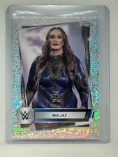 Nia Jax 2025 Topps Chrome WWE - Speckle Refractor (198/249) -