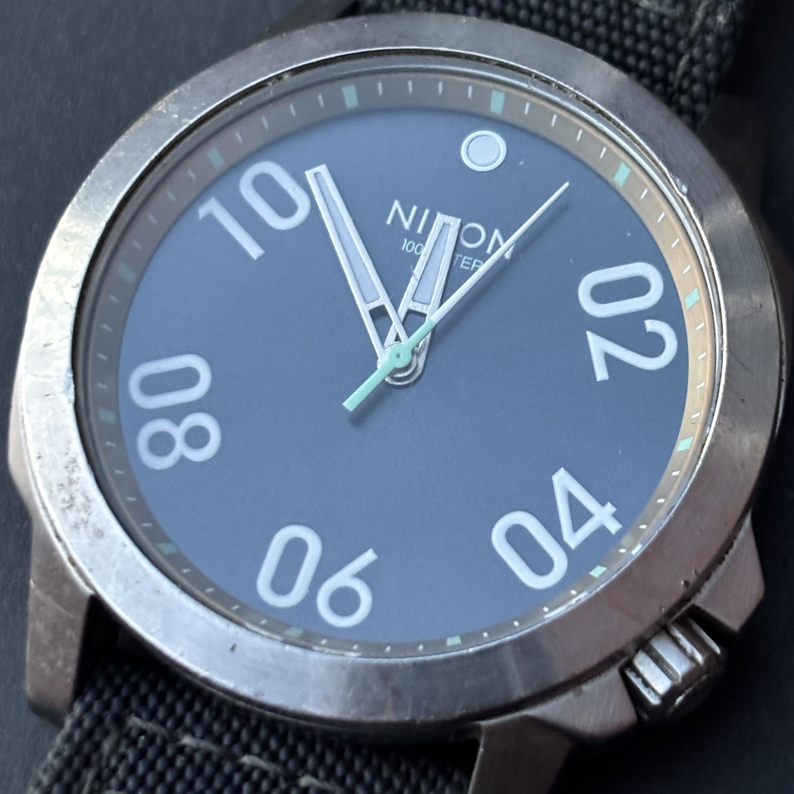 Nixon The Ranger 45 Quartz Men's Watch Black Dial 46m… - Gem