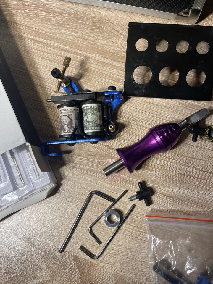 Solong Tatuaje Digital Pantalla LCD P142-2 Kit de Tatuaje Probado/Funcionando Foto 3 de 4