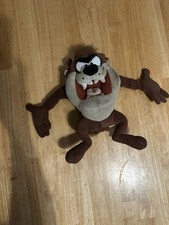 2003 Taz Plush Stuffed Toy TASMANIAN DEVIL Nanco Warner Bros Looney Tunes 11"
