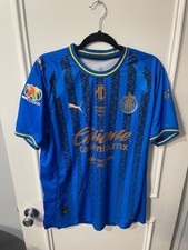 Chivas Del Guadalajara 25/26 Third Blue Jersey Liga MX size 2XL
