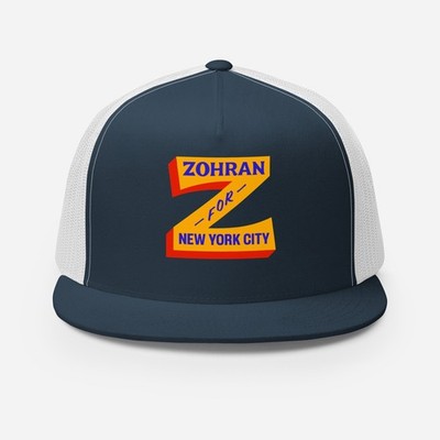 Zohran Kwame Mamdani DTF printing Trucker Cap