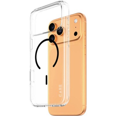 Handyhülle für iPhone 17 Pro Max PanzerGlass Case Cover Etui Transparent-Schwarz