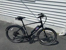 Aventon Pace 500 Step Over Deep Black Large E-Bike with Digital Display 