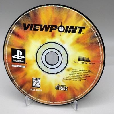 Viewpoint (Sony PlayStation, 1995) Video Game PS1 Disc Only Tested Working
