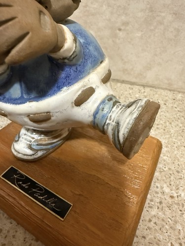 Rodo Padilla Ceramic Baseball Player Sculpture Mexican Art Vintage - Picture 10 of 16