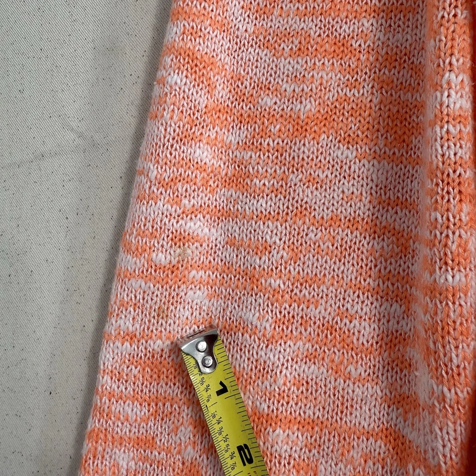 Suéter Borlas Cuello en V Lilly Pulitzer Jody Cantaloupe Marl Naranja Talla XXL Foto 4 de 4