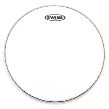 Evans Hybrid Marching Snare Drum Batter Head White 14