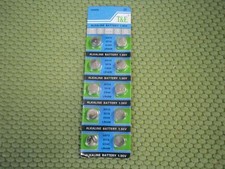 4X10 counts AG13 LR44 CX44 357A ALKALINE BUTTON / COIN CELLS BATTERIES US Seller