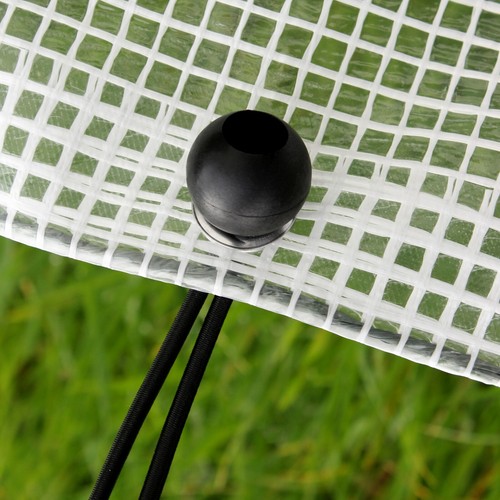 TRANSPARENT TARPAULIN Strengthened Waterproof Strong Premium Quality / 100g/sm - Picture 10 of 13