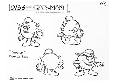 Hanna-Barbera 1982 Production PAC-MAN Studio COPY Page PAC-MAN