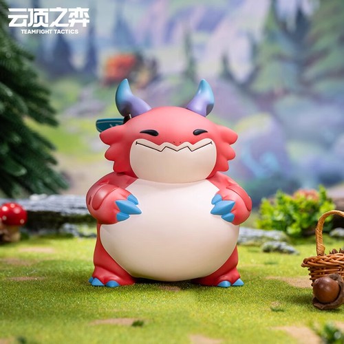 Official League of Legends Teamfight Tactics Fat Dragon PVC Figure LOL Statue - Picture 10 of 10