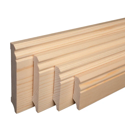 REESE | Massivholz-Sockelleiste | Fichte |  viele Höhen Verfügbar -  2300mm lang - Bild 13 von 24